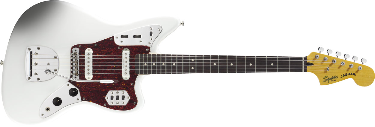 Vintage Modified Jaguar®, Rosewood Fingerboard, Olympic White