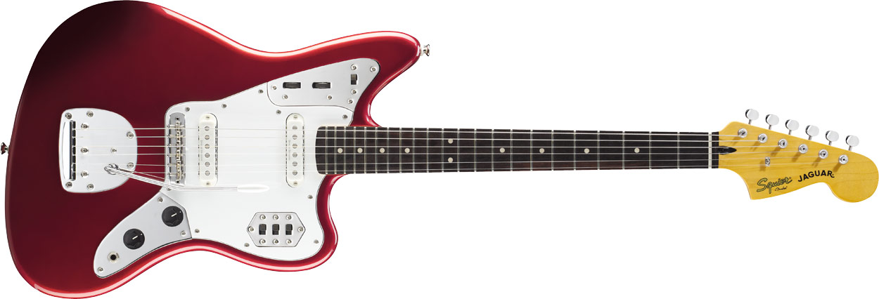 Vintage Modified Jaguar®, Rosewood Fingerboard, Candy Apple Red